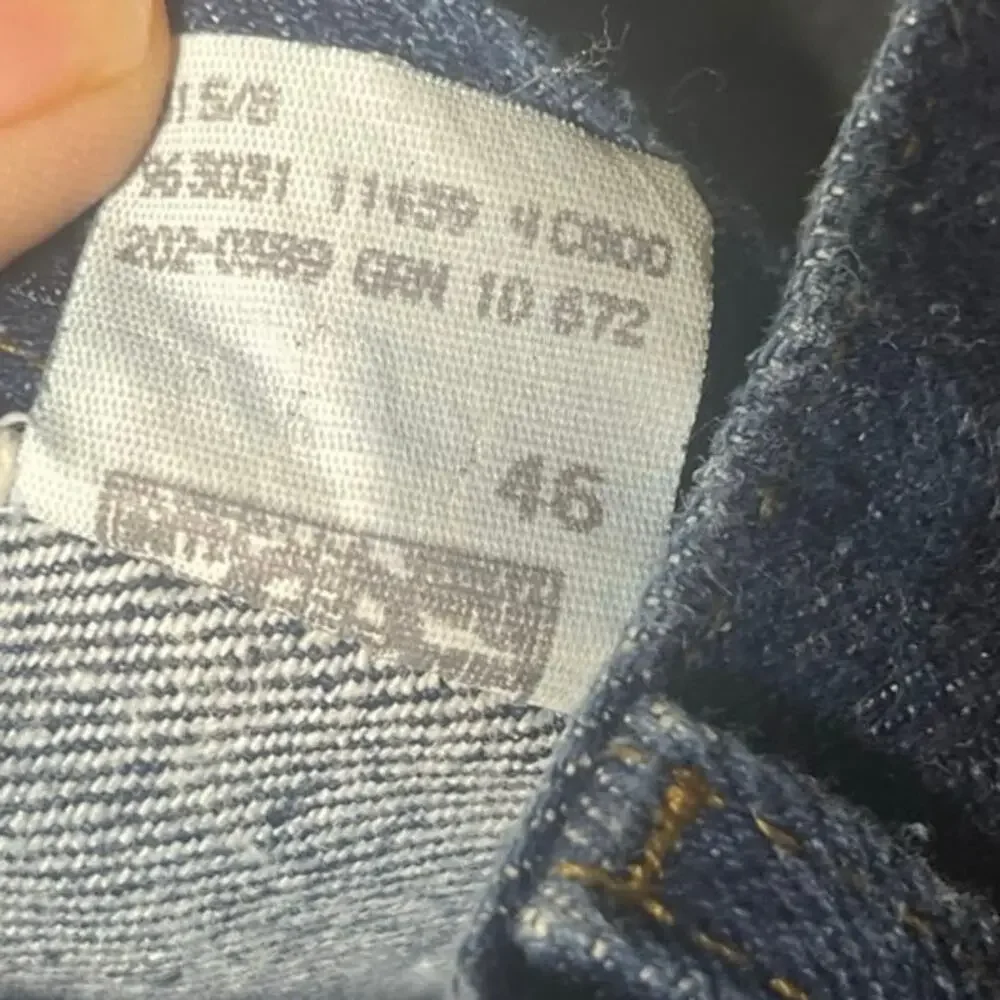 Vintage Lee Riders Jeans Mens 31x32 Blue Denim Made in USA Union Garment Workers - Picture 7 of 9